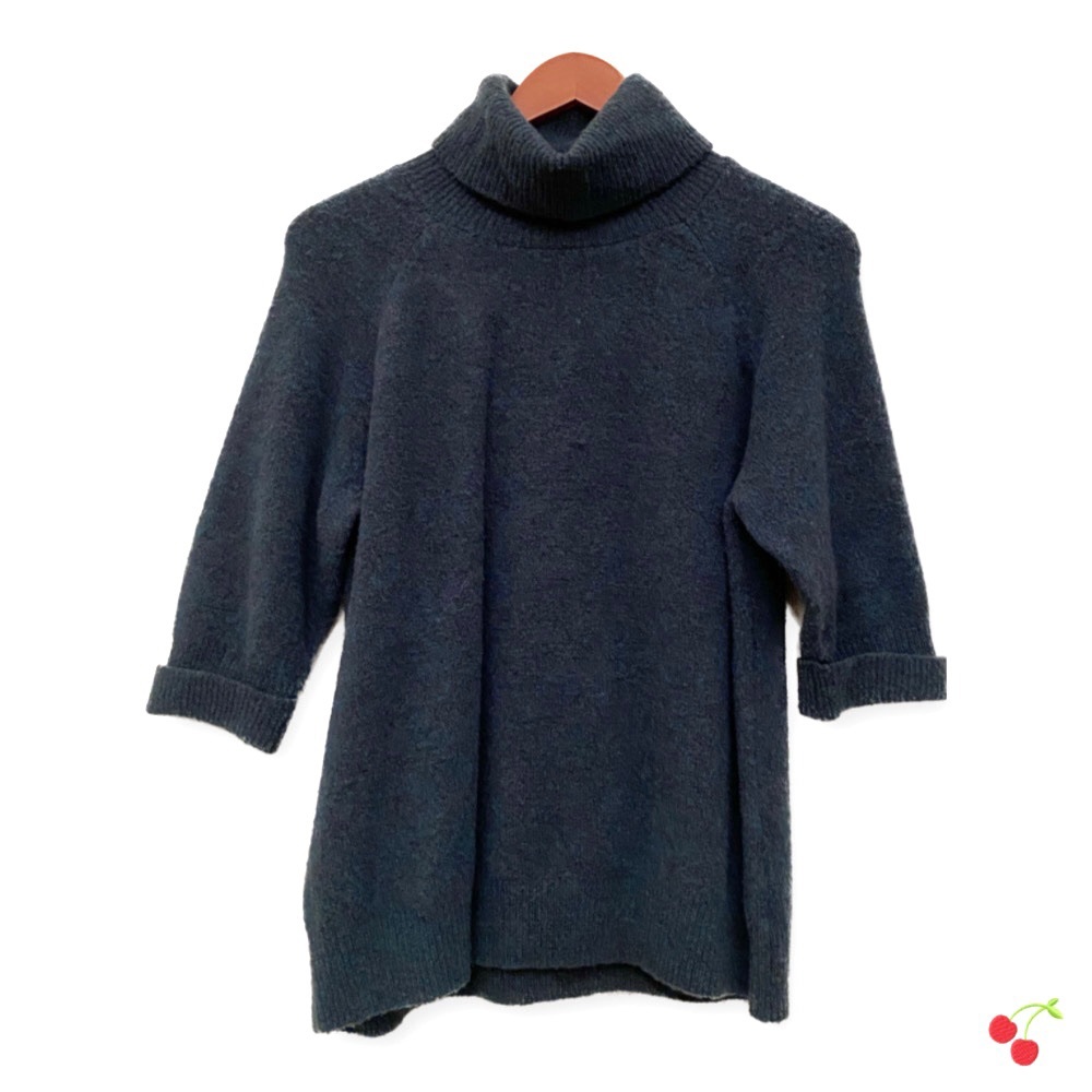 Ellen Tracy Women's Turtleneck Sweater Dark Teal Size L NWOT